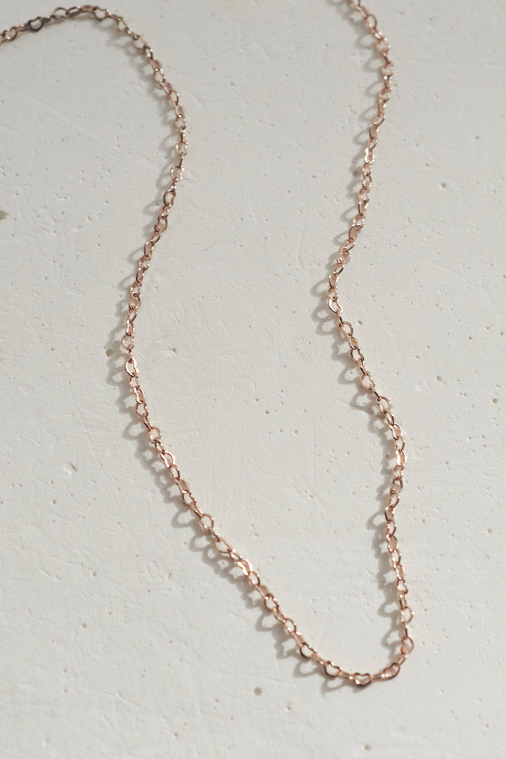 ミニマム ハート チェーン ネックレス