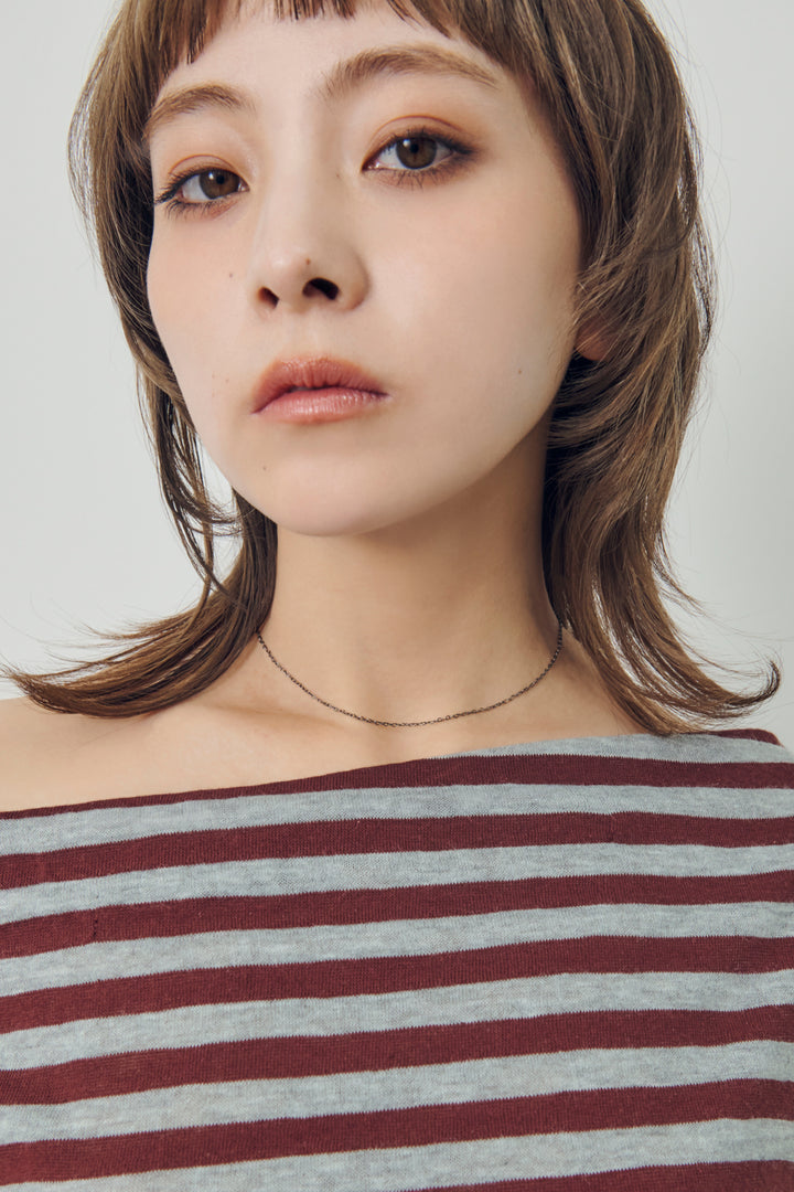 ミニマム ハート チェーン ネックレス