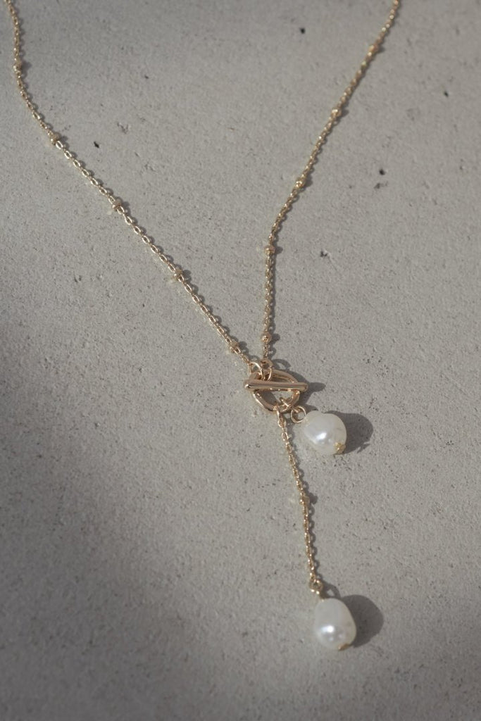 マンテル × パール スリム チェーン ネックレス – GOLDY Onlinestore