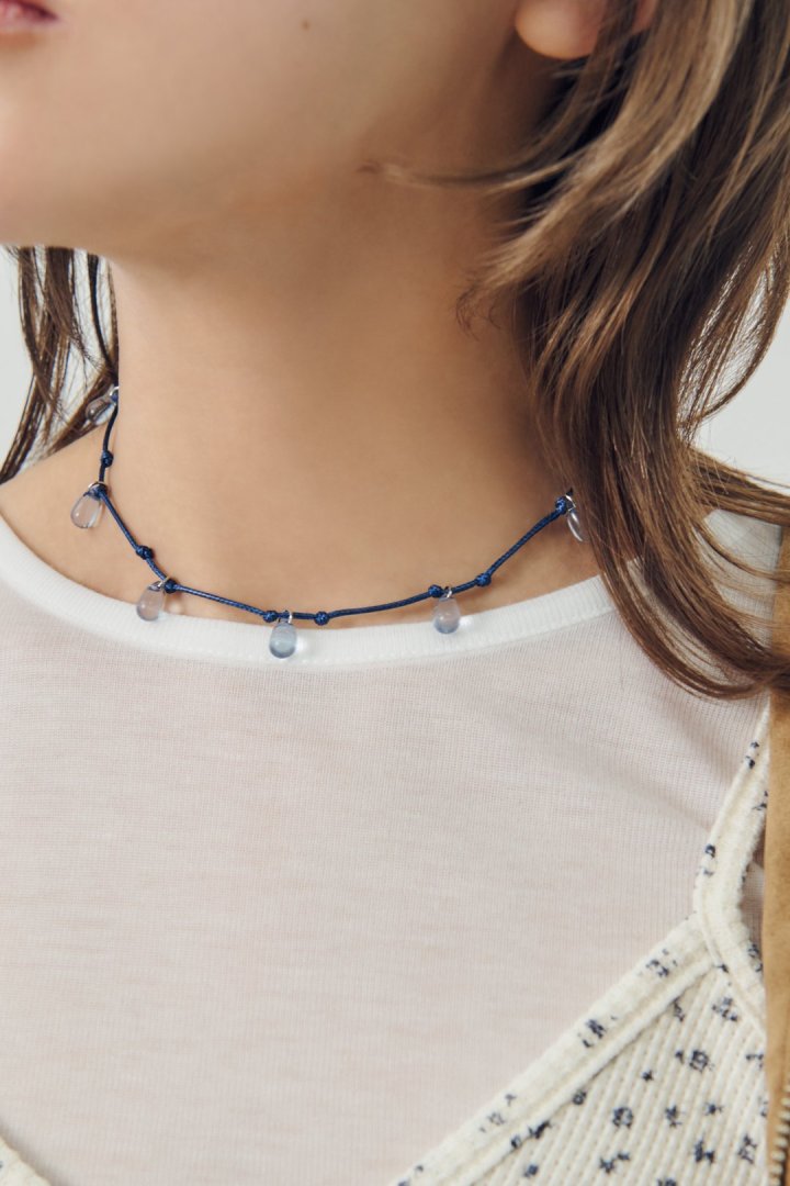 アソートメント ビーズ ストリング ネックレス