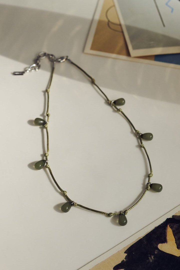 アソートメント ビーズ ストリング ネックレス