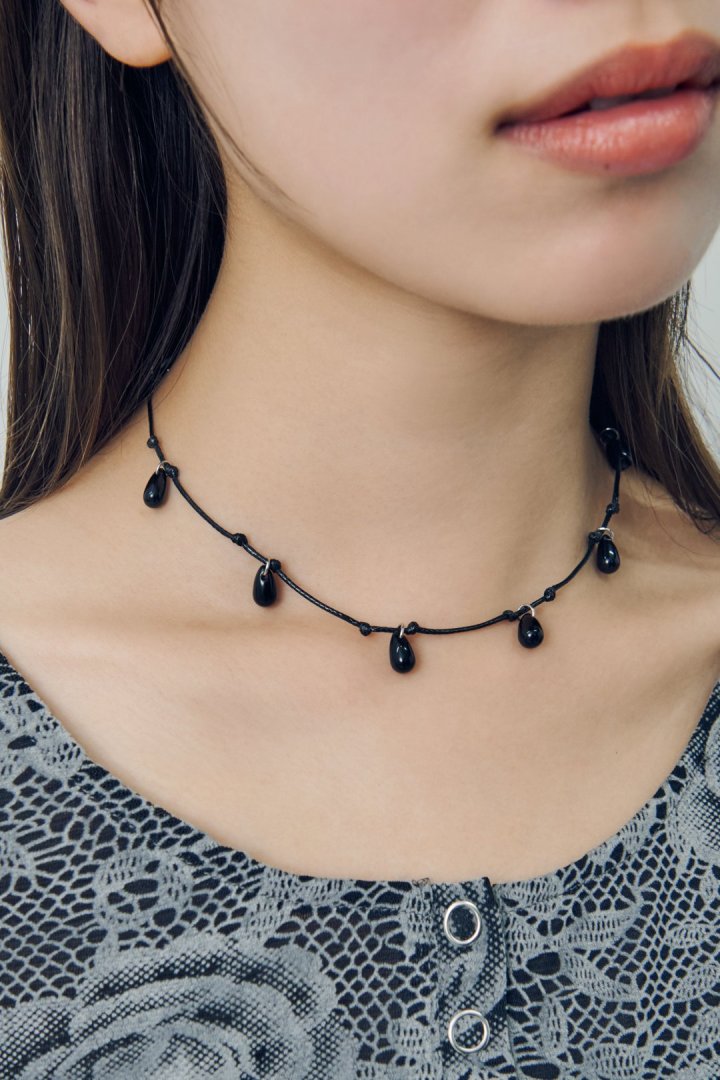 アソートメント ビーズ ストリング ネックレス