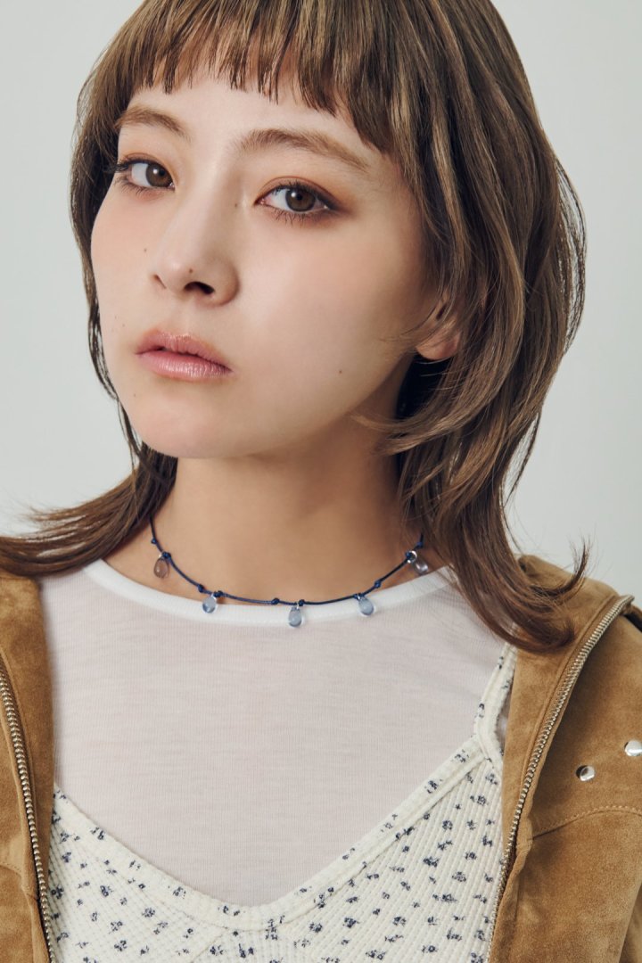 アソートメント ビーズ ストリング ネックレス