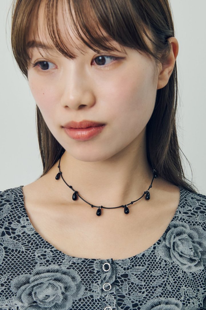 アソートメント ビーズ ストリング ネックレス