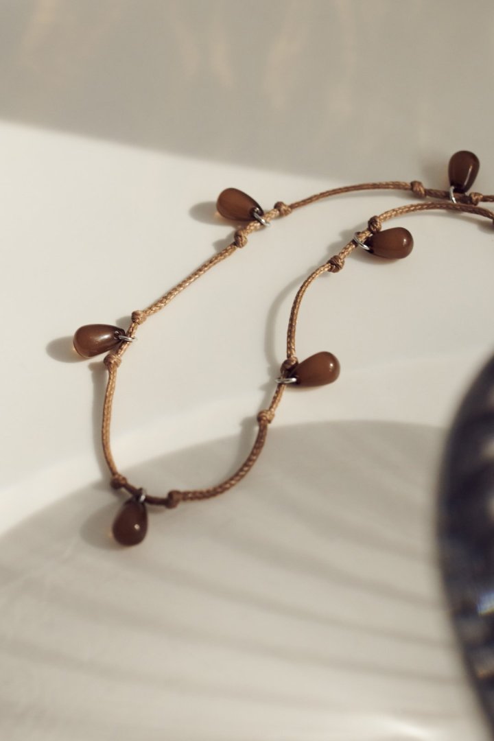 アソートメント ビーズ ストリング ネックレス