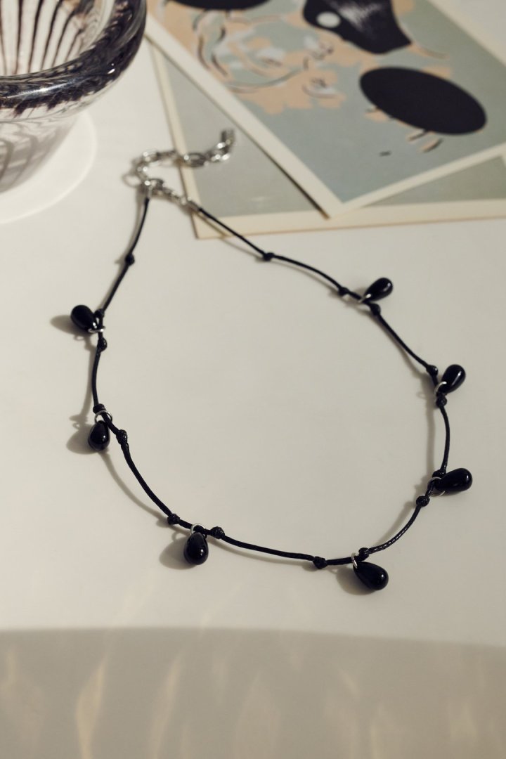 アソートメント ビーズ ストリング ネックレス