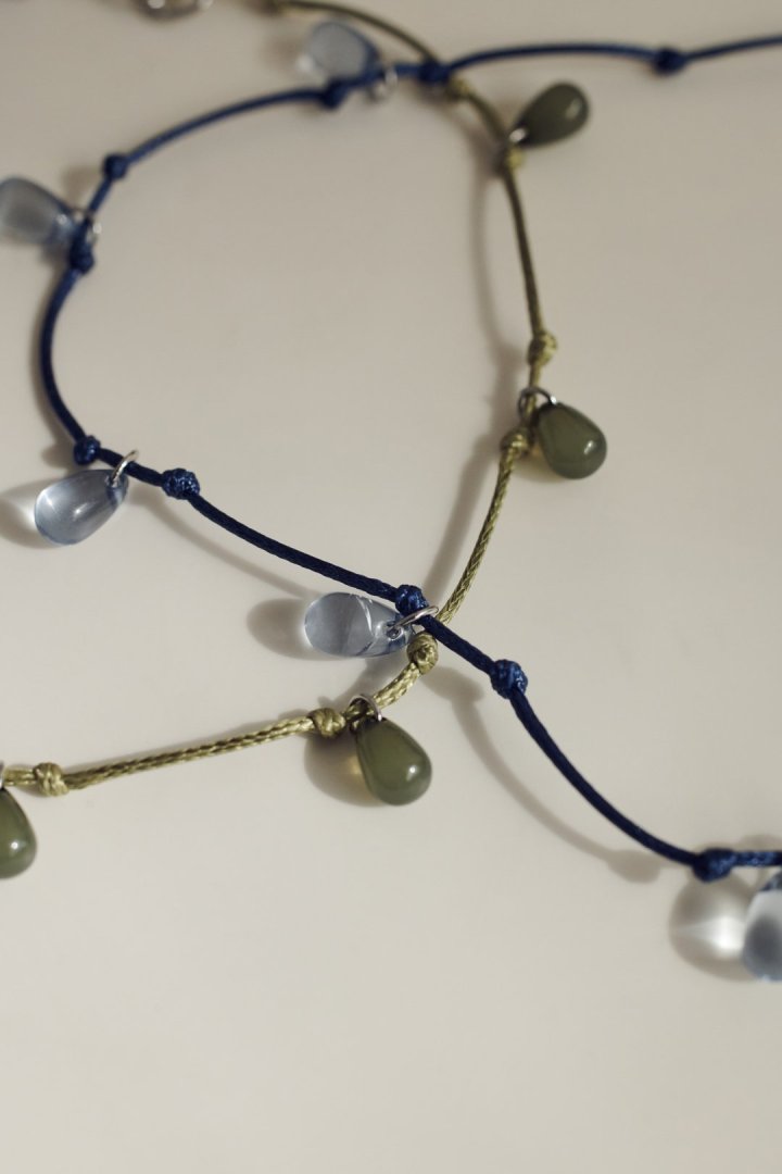 アソートメント ビーズ ストリング ネックレス