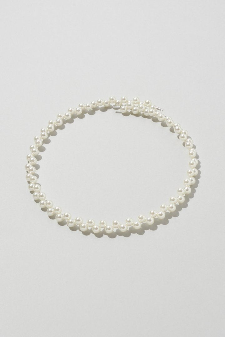 ツイスト バブル ライン ネックカフ