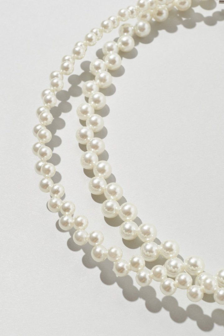 ツイスト バブル ライン ネックカフ