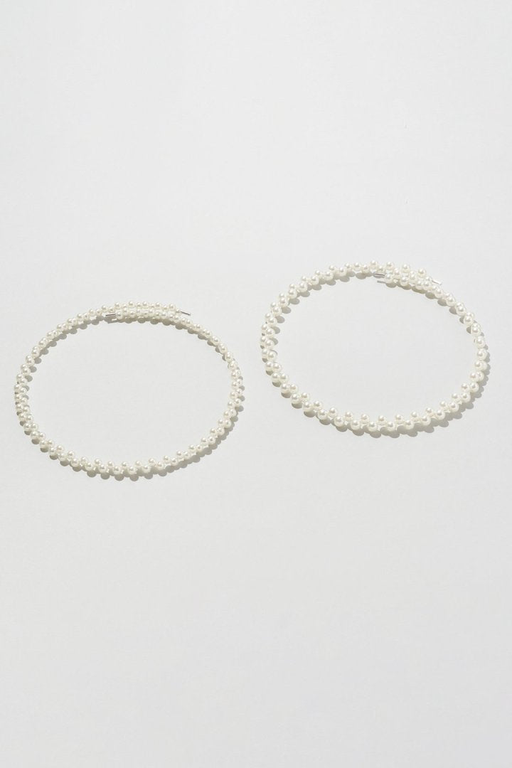 ツイスト バブル ライン ネックカフ