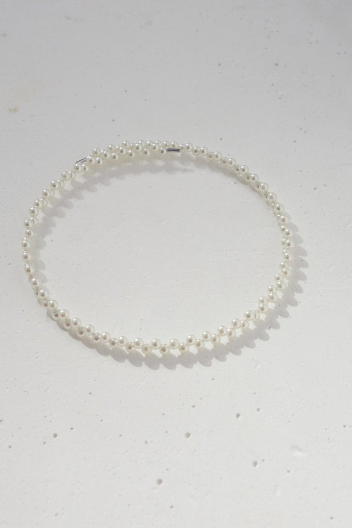 ツイスト バブル ライン ネックカフ