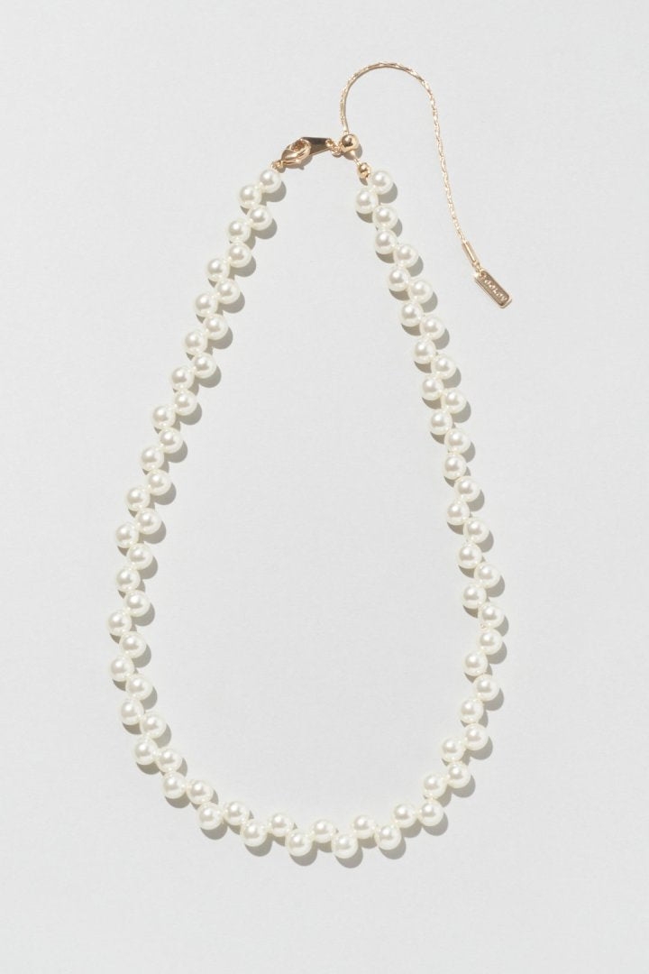 ツイスト バブル ライン ネックレス