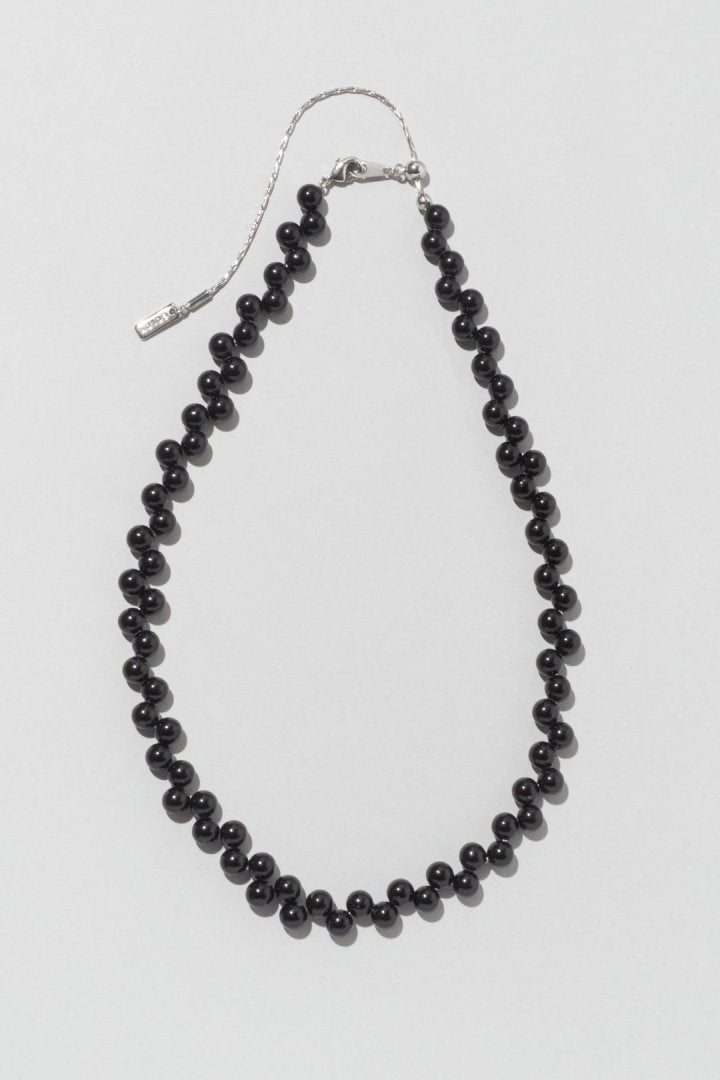 ツイスト バブル ライン ネックレス