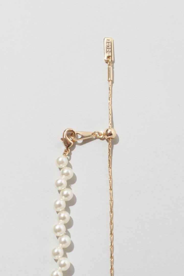 ツイスト バブル ライン ネックレス