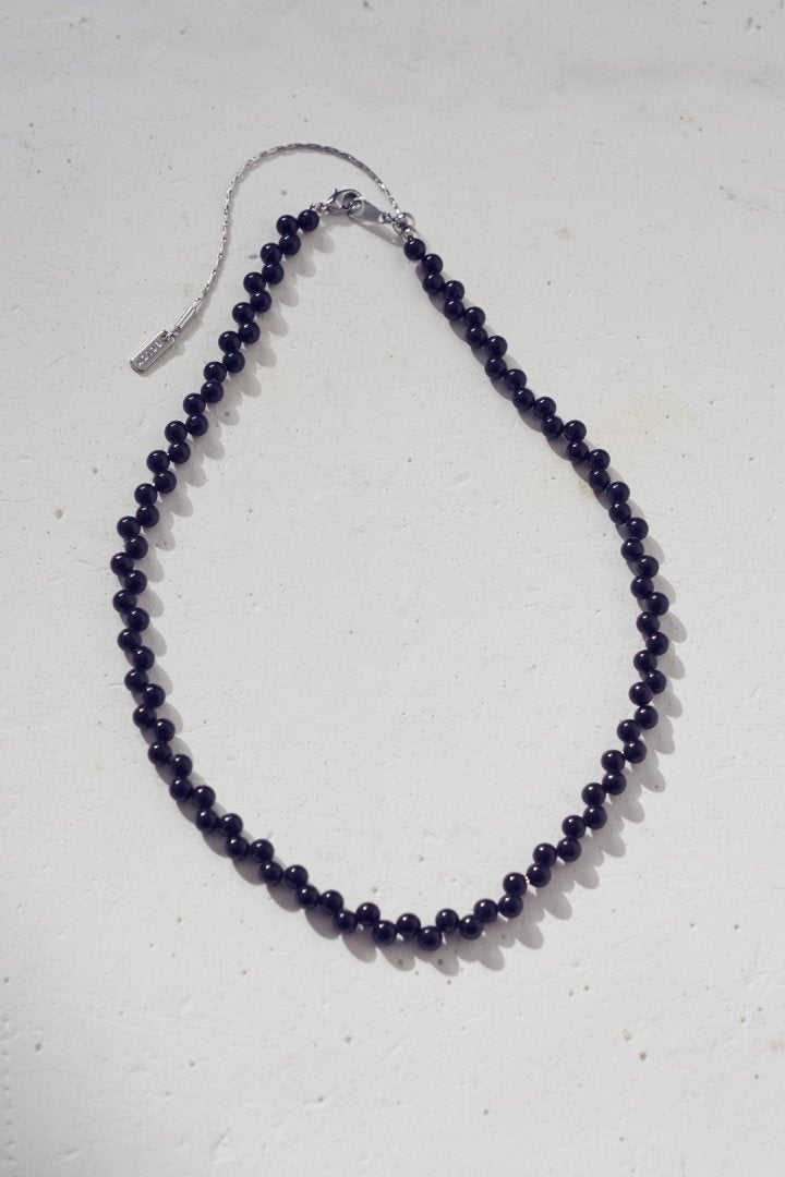 ツイスト バブル ライン ネックレス