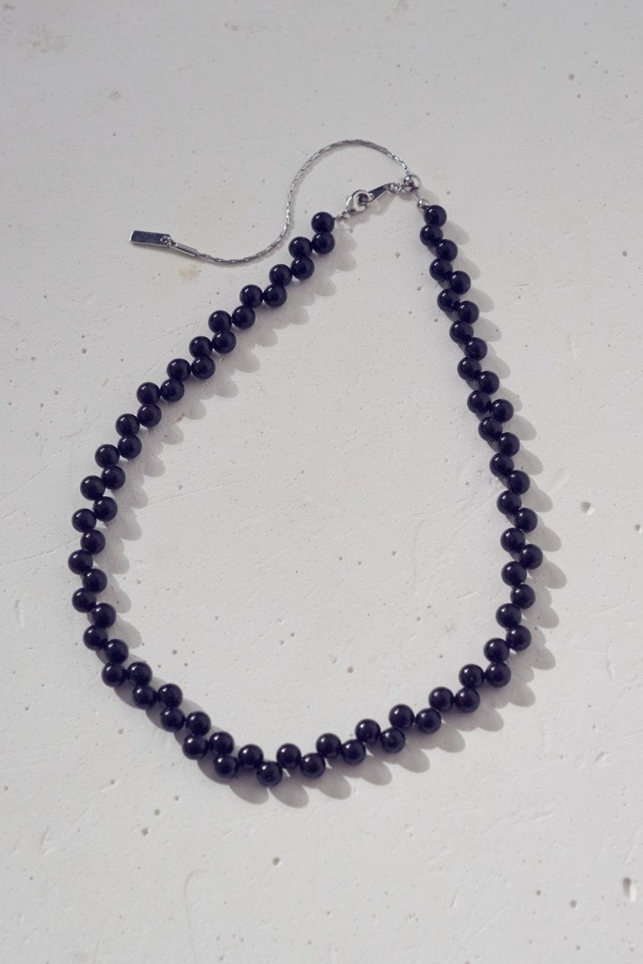 ツイスト バブル ライン ネックレス