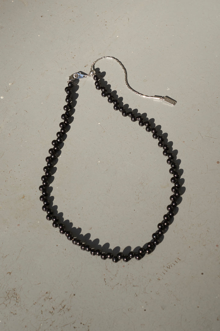 ツイスト バブル ライン ネックレス