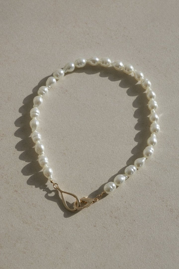 アンイーヴン パール ネックレス