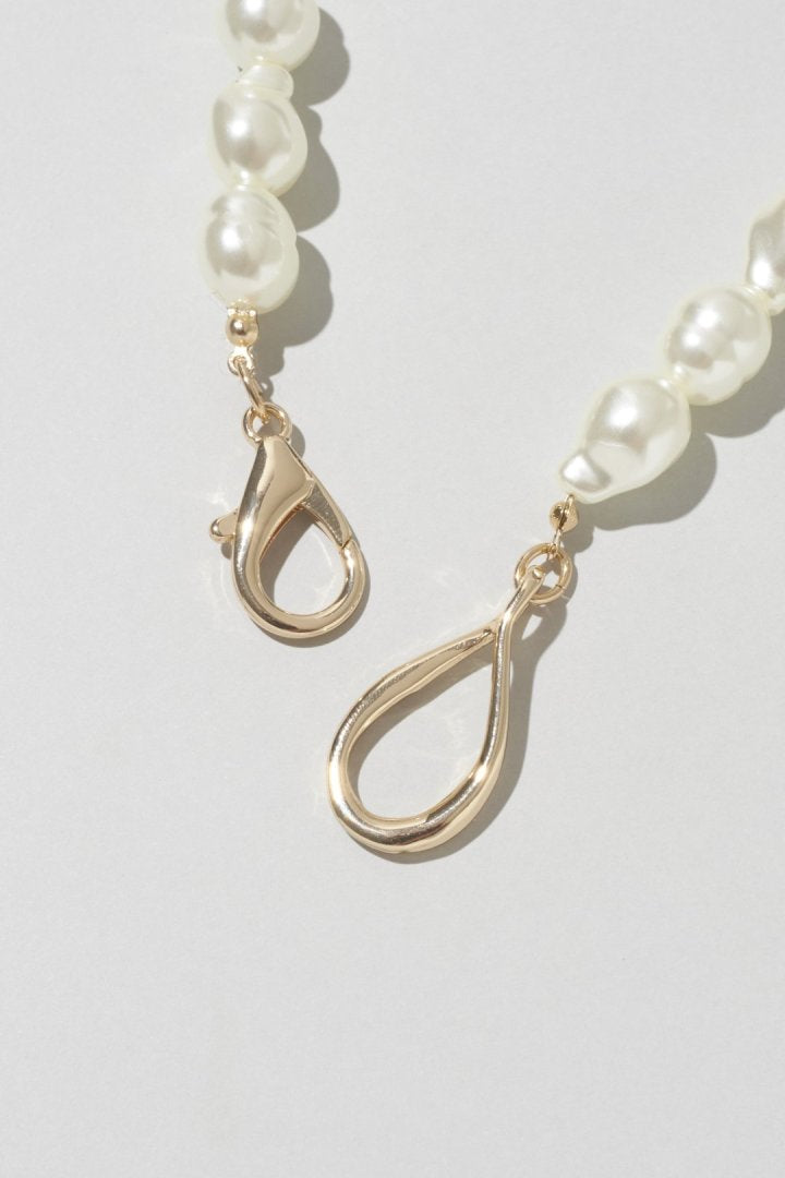 アンイーヴン パール ネックレス