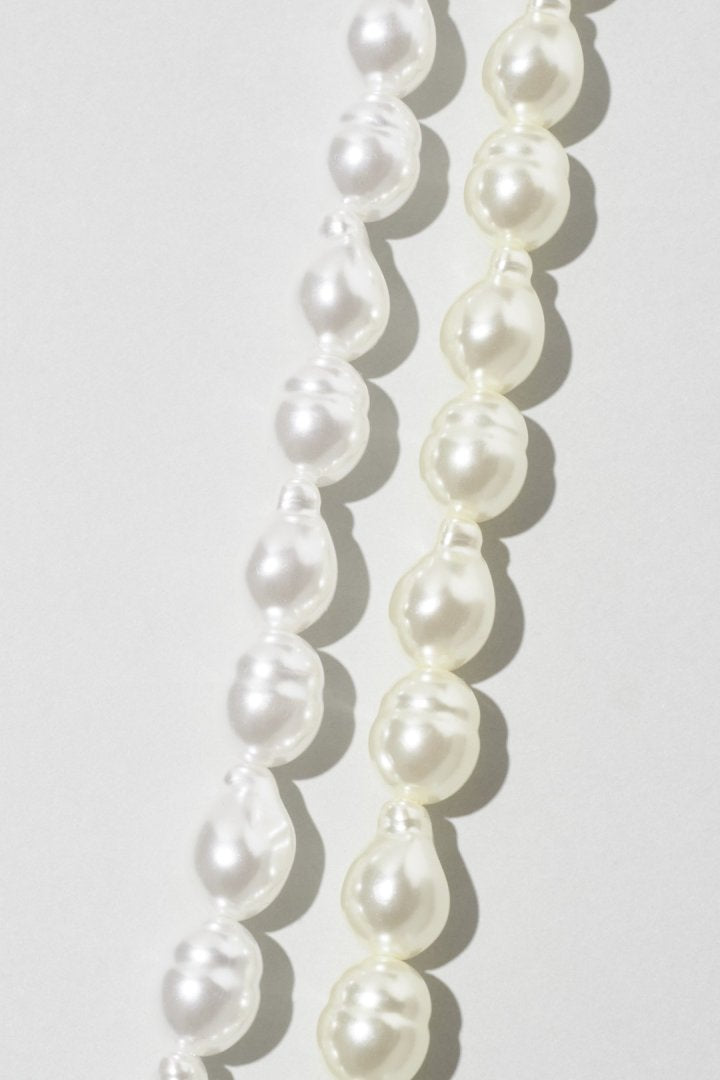 アンイーヴン パール ネックレス