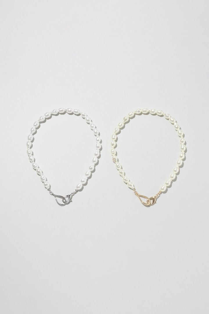 アンイーヴン パール ネックレス