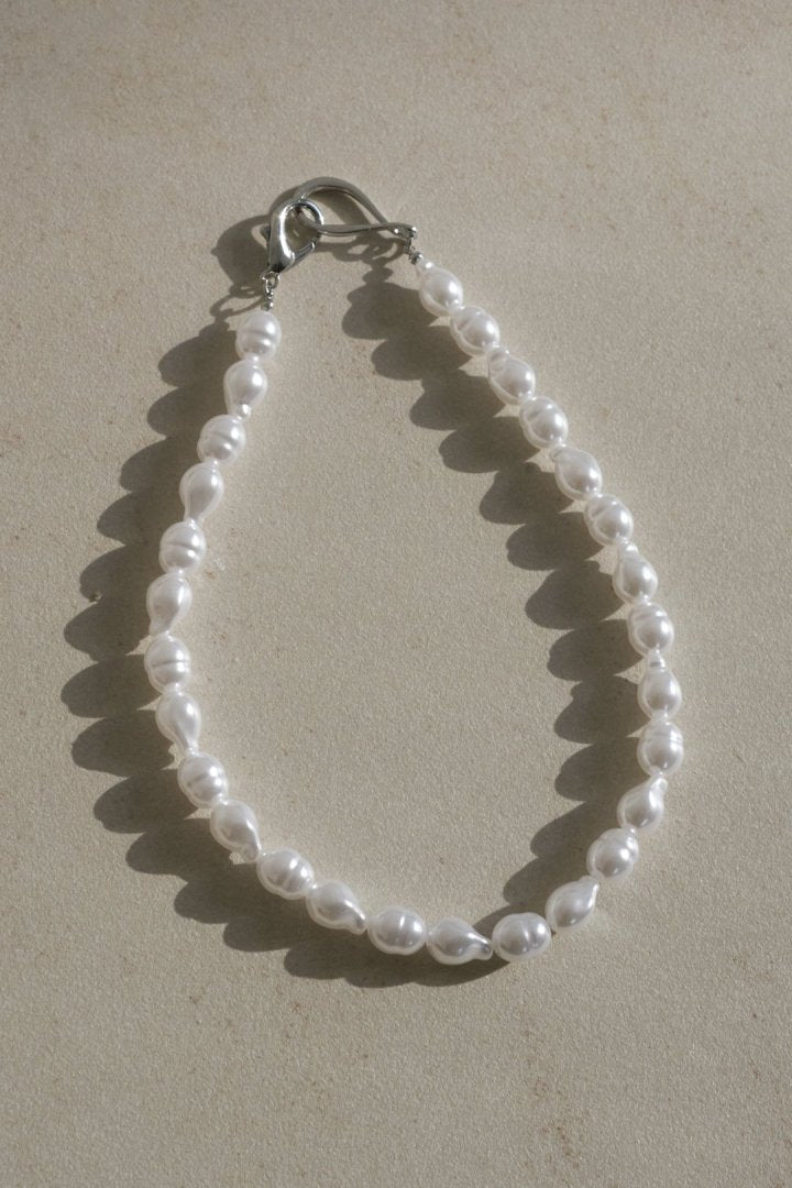 アンイーヴン パール ネックレス