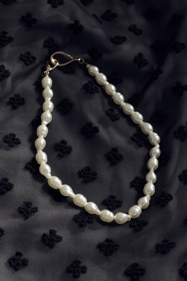 アンイーヴン パール ネックレス
