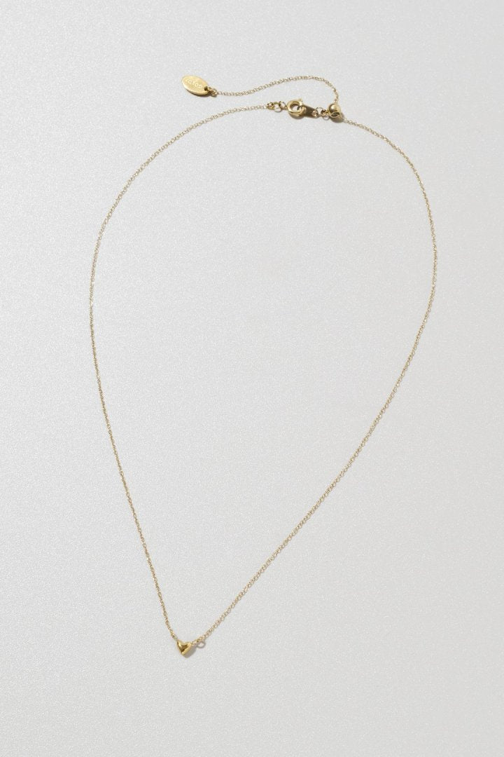 プチ ハート ステンレス ネックレス