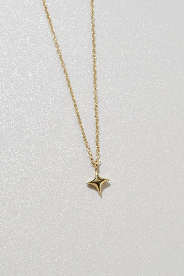 プチ トウィンクル ステンレス ネックレス