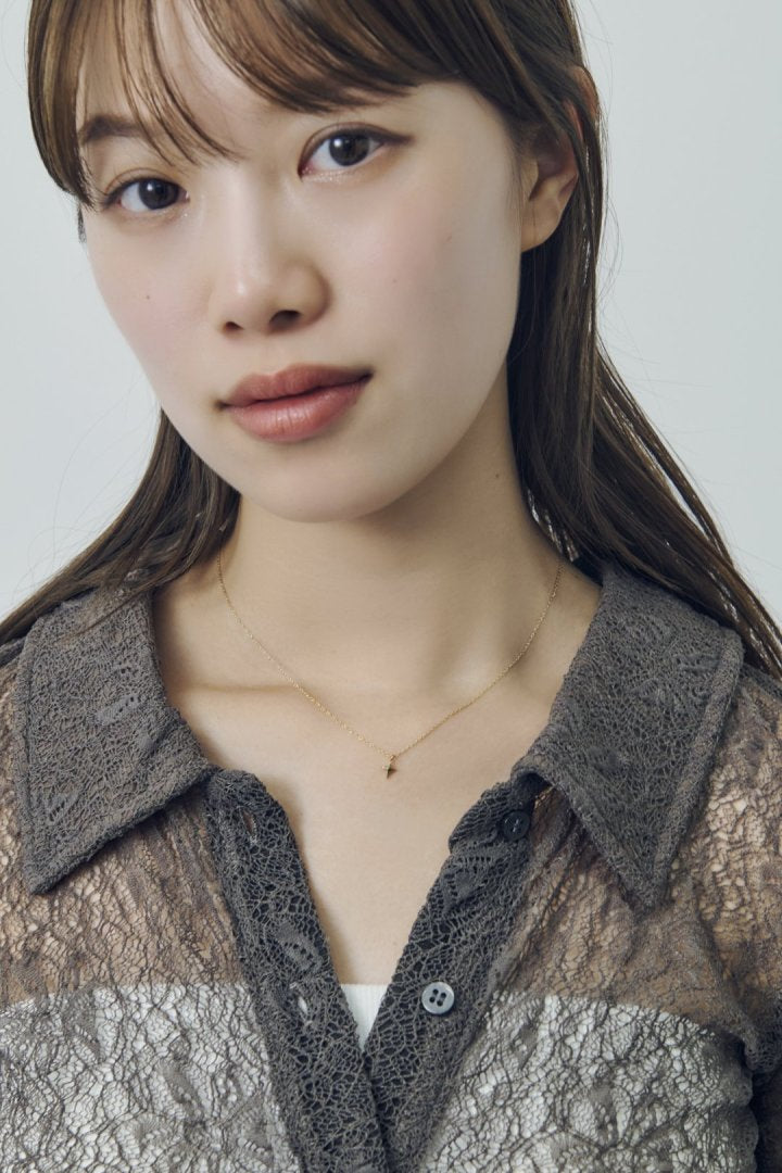 プチ トウィンクル ステンレス ネックレス