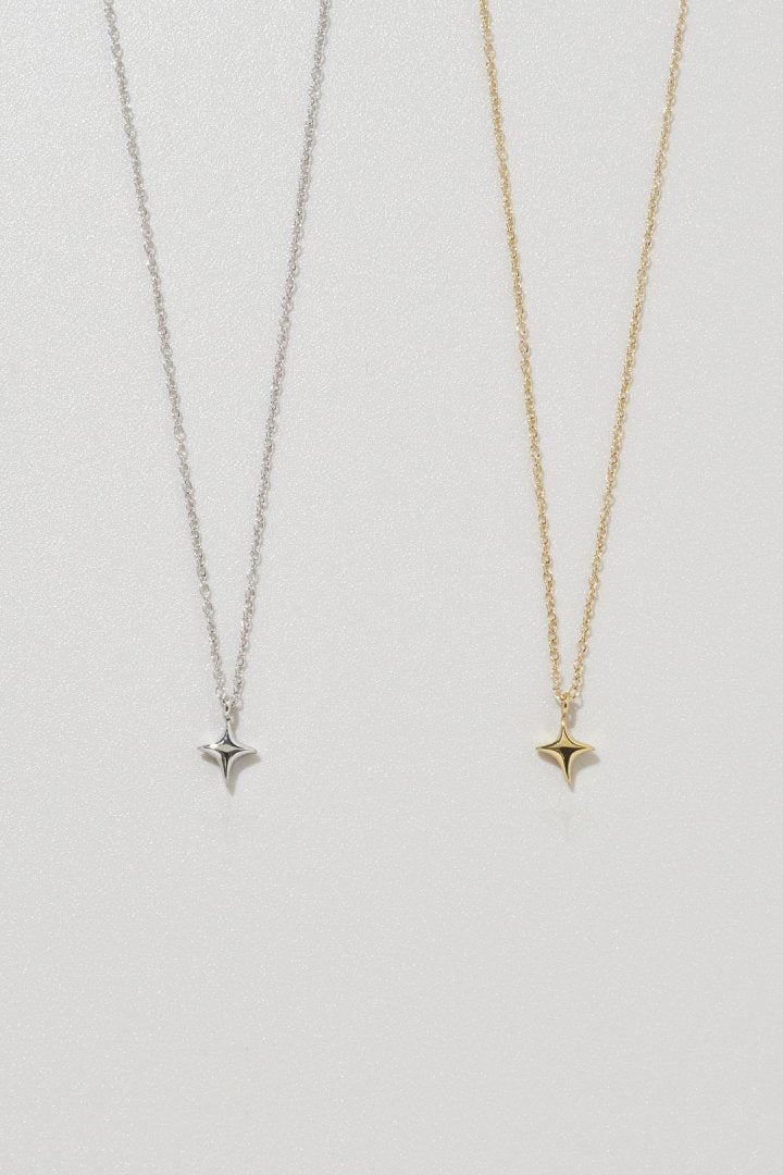 プチ トウィンクル ステンレス ネックレス