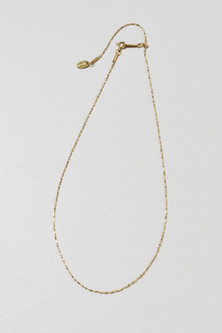 グリッター チェーン ステンレス ネックレス