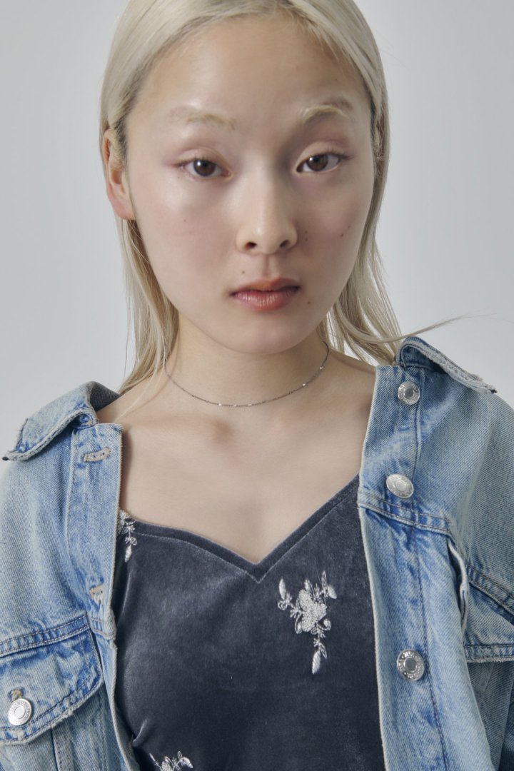 ドット チェーン ステンレス ネックレス