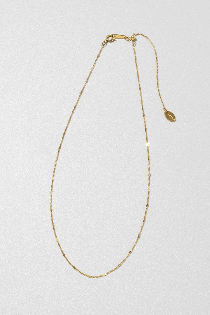 ドット チェーン ステンレス ネックレス