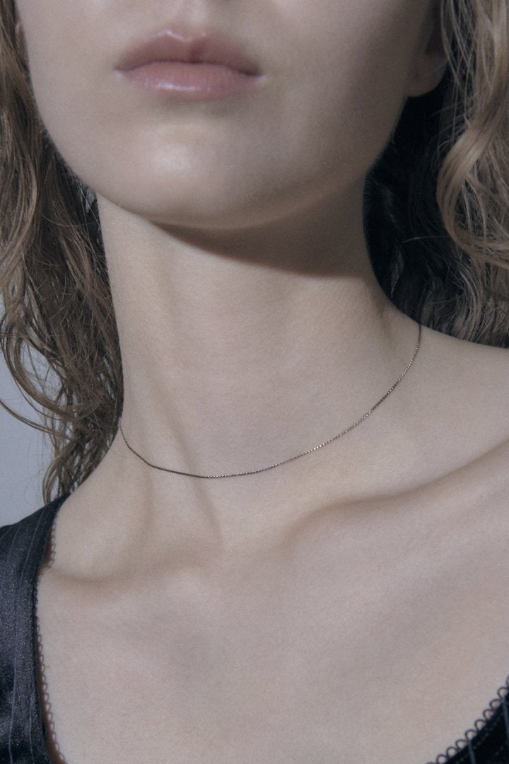 スリム チェーン ステンレス ネックレス