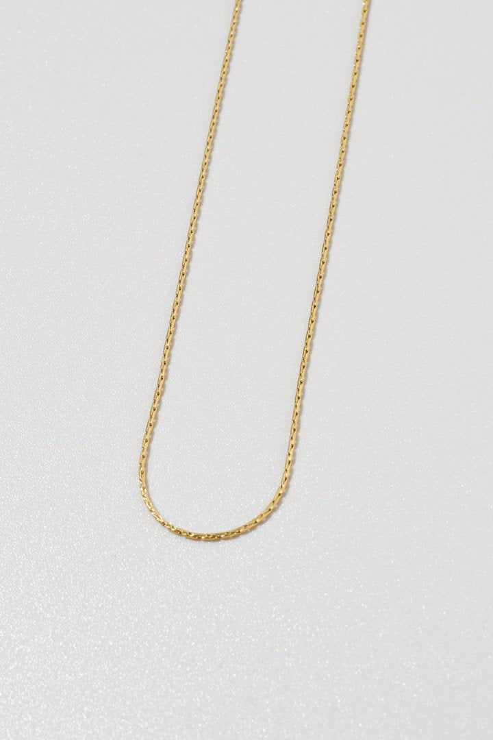 スリム チェーン ステンレス ネックレス