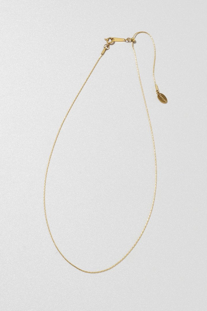 スリム チェーン ステンレス ネックレス