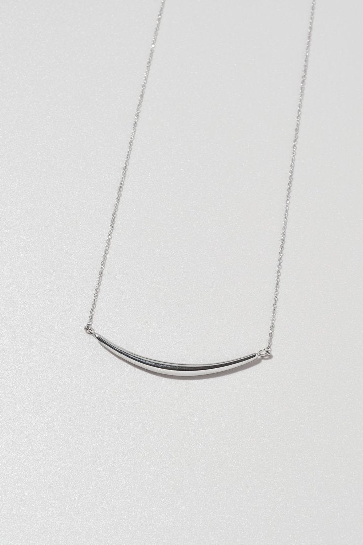 アーチ バー ステンレス ネックレス