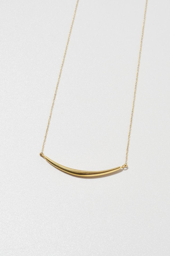 アーチ バー ステンレス ネックレス