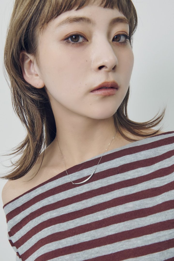 アーチ バー ステンレス ネックレス