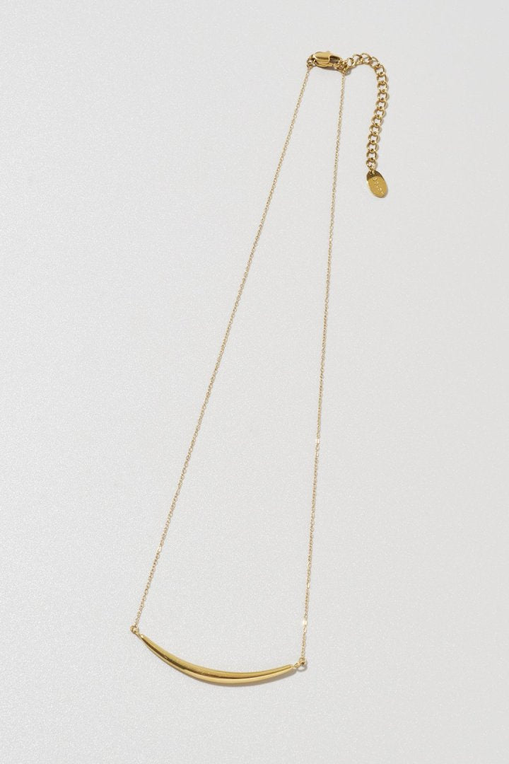 アーチ バー ステンレス ネックレス