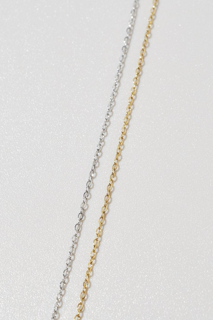 アーチ バー ステンレス ネックレス