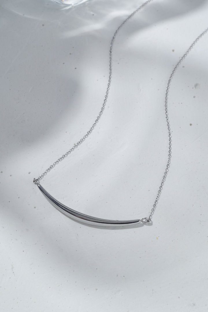 アーチ バー ステンレス ネックレス