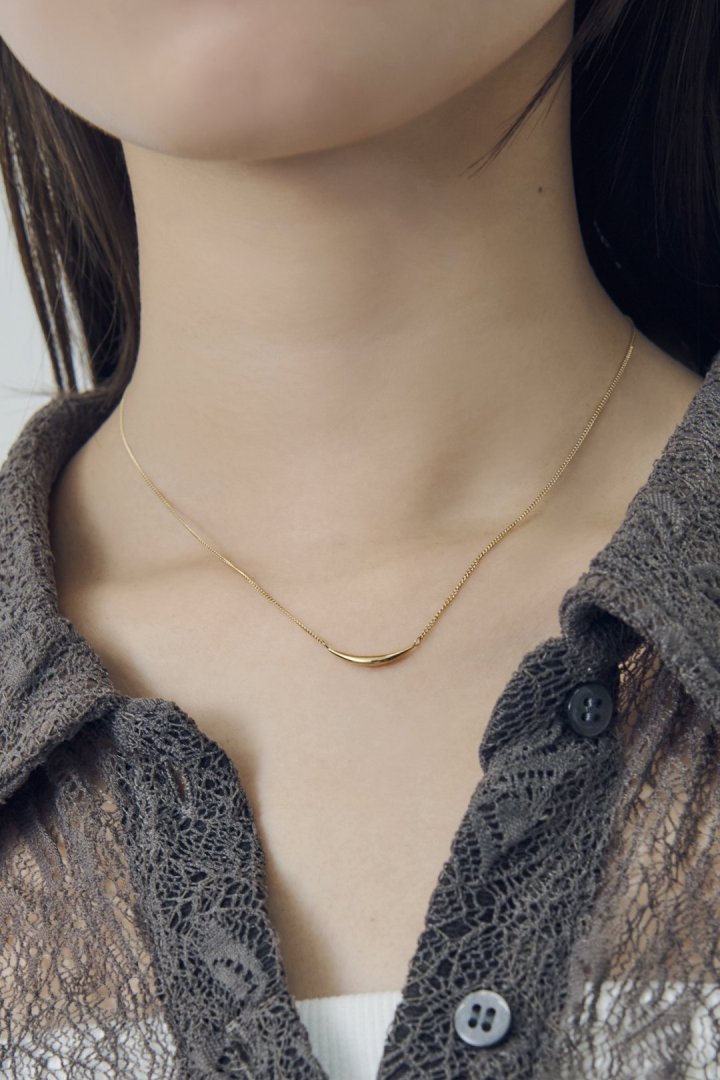 ミニ アーチ バー ステンレス ネックレス