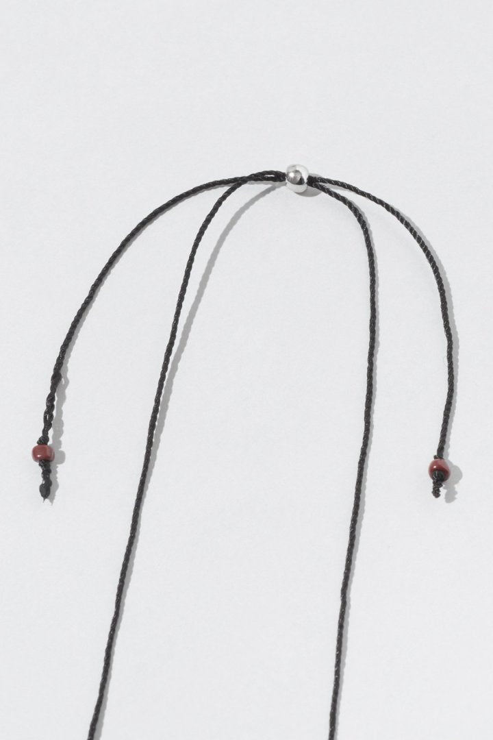 ボーダー ビーズ ネックレス