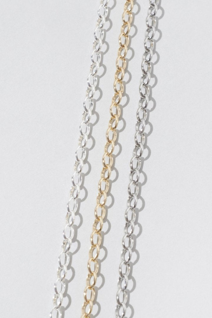 カラー ハート メッセージ ネックレス