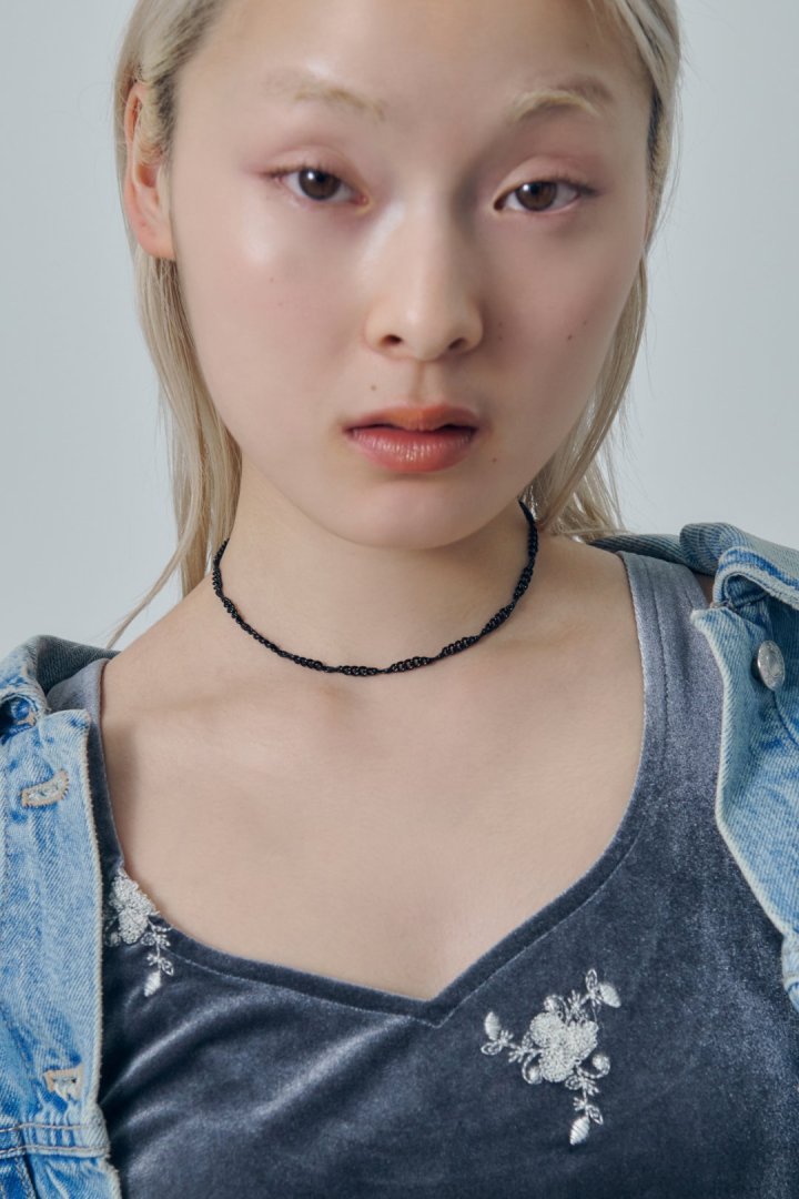 ツイスト チェーン チョーカー
