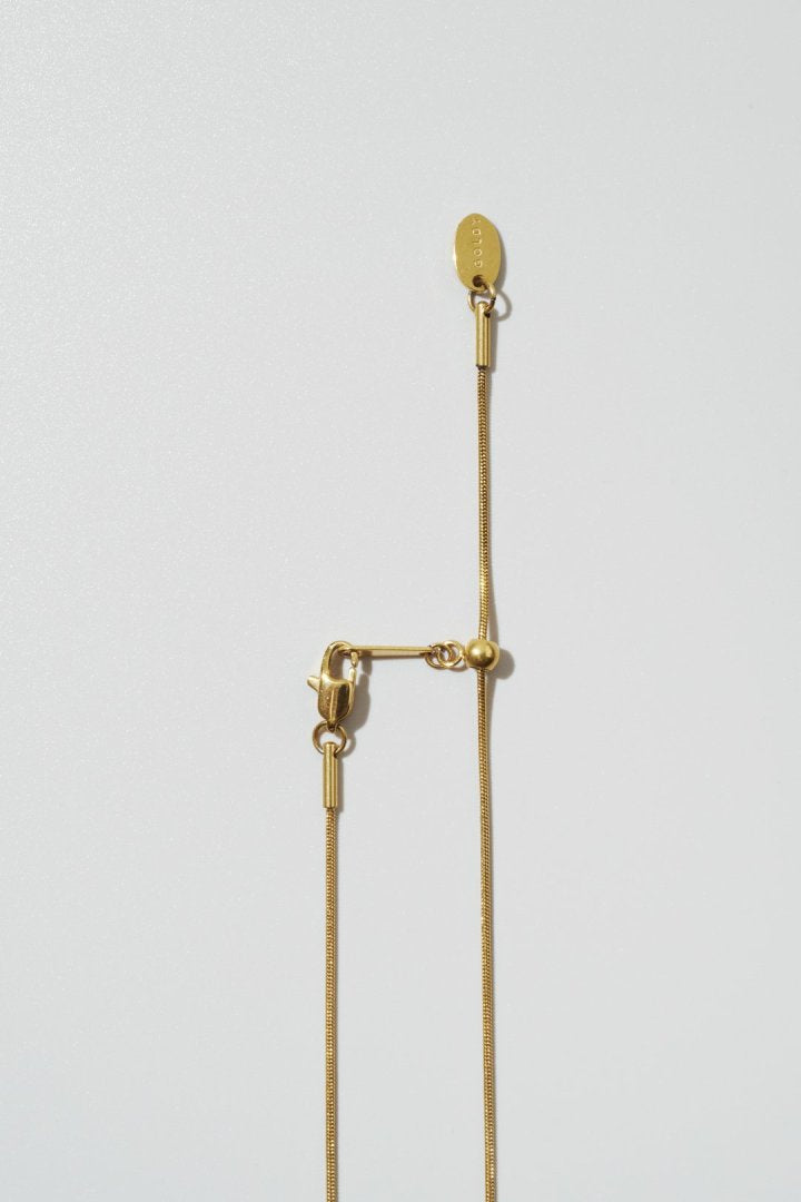 プランプ ドロップ ステンレス ネックレス