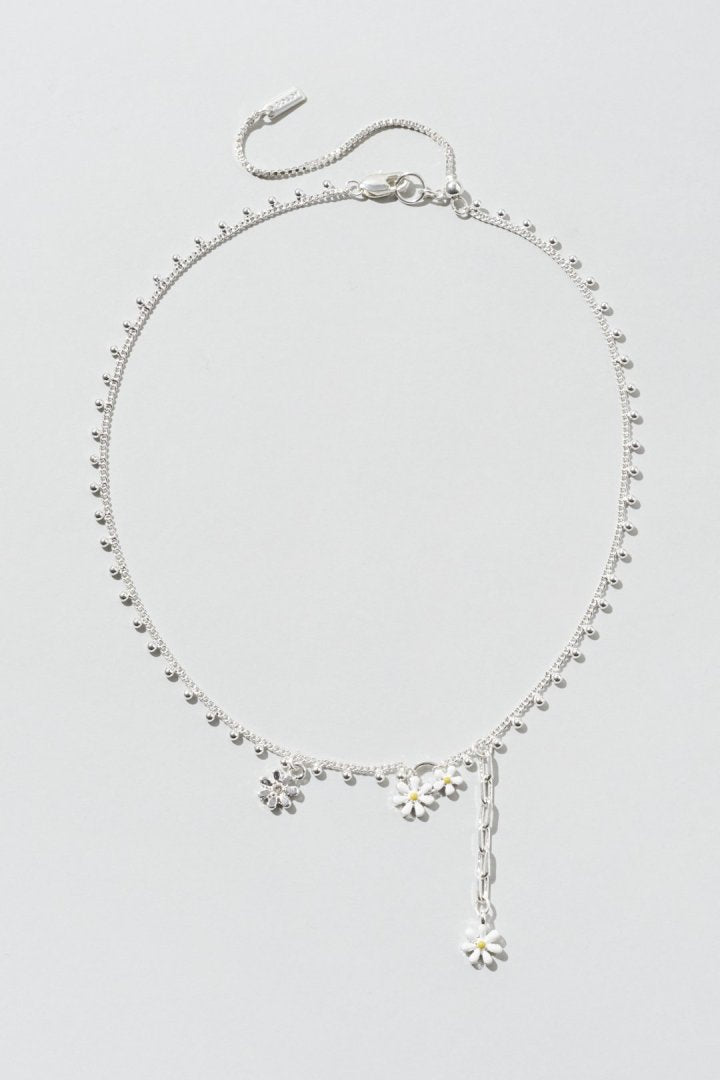 カラー ブルーム ネックレス