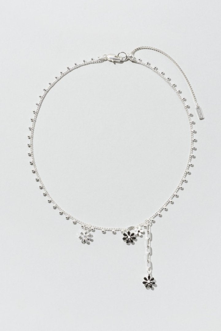 カラー ブルーム ネックレス